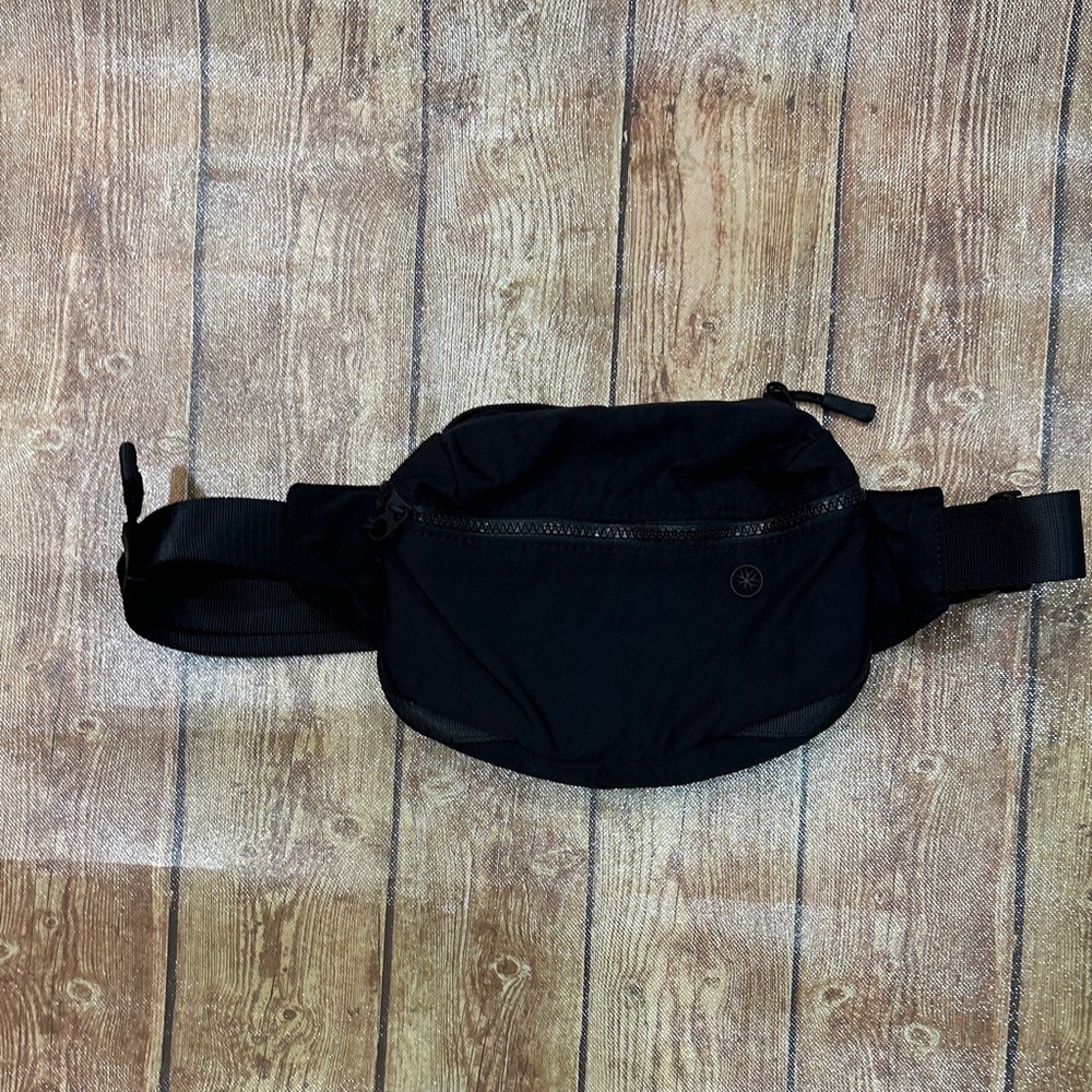 Stylish Black  Belt Bag Fannie pack